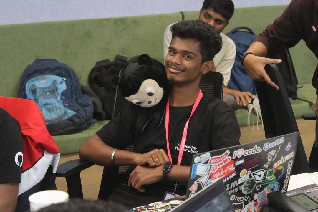 Portrait photo on campus